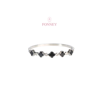 BL-01 Fonney กำไลข้อมือสแตนเลสแท้ ไม่ลอก ไม่ดำ ใส่อาบน้ำโดนน้ำหอมได้