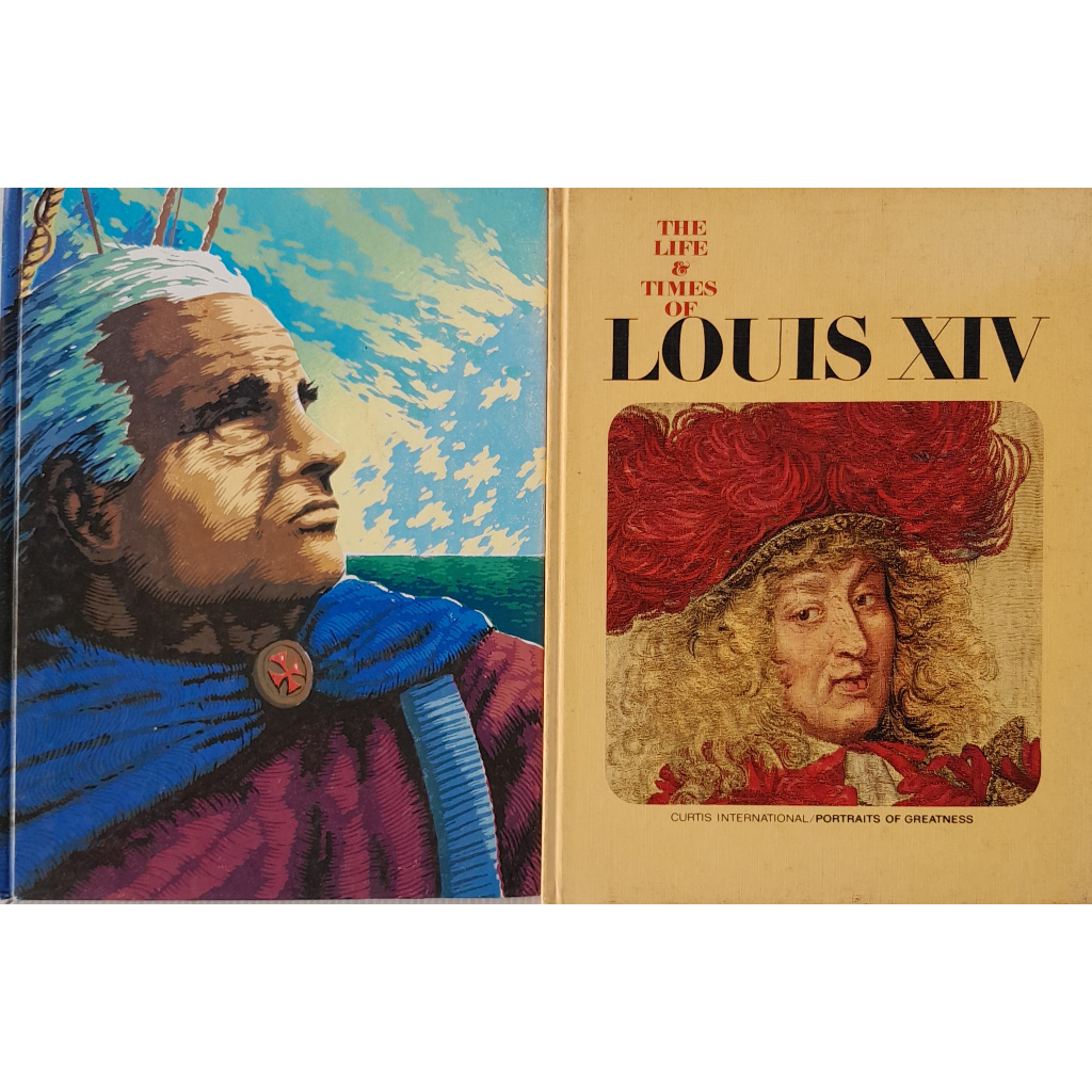 kh101 Christopher Columbus, Louis XIV หนังสือมือสอง ปกแข็ง ความรู้