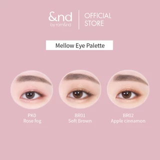 &nd by rom&nd Mellow Eye Palette แอนด์บาย โรแมนด์ เมลโลว์อาย พาเลท