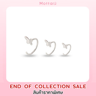 Motta Silver Earring ต่างหูเกี่ยวเงินแท้ ดีไซน์น่ารัก เหมาะก…