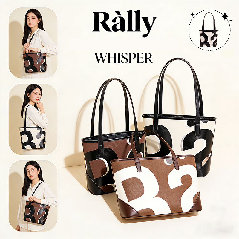 💖Rally x UNO Mini City Tote แฟชั่นสตรีทไทย กระเป๋าสะพายข้าง 😍✅ของแท้ไม่ปลอม พร้อมส่ง✨🚚