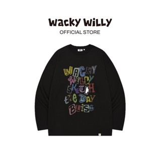 WACKY WILLY เสื้อแขนยาวรุ่น Willy Front Graphic Long Sleeve …