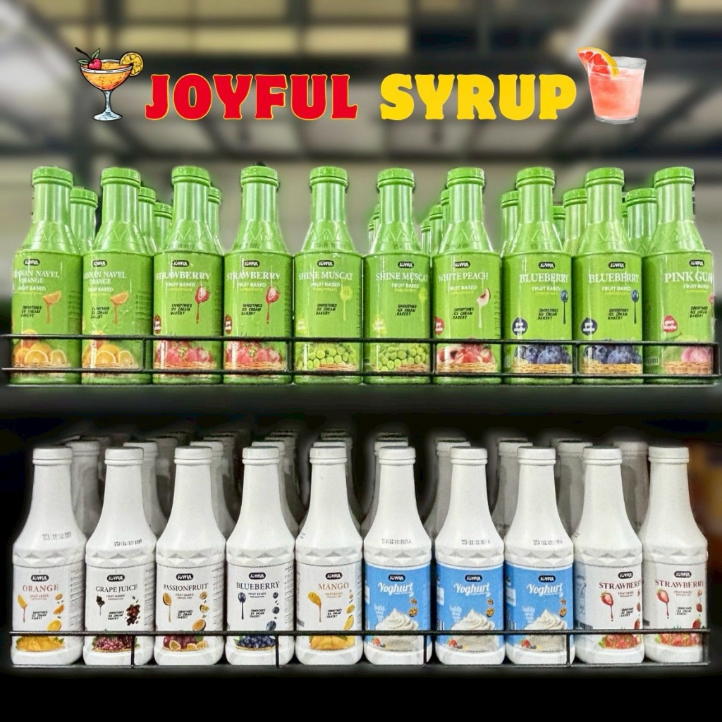 JOYFUL (จอยฟูล) - แพชชั่นฟรุ๊ต ฟรุ๊ต เบส เพรพเพอเรชั่น (ไซรัป)(ผลิตภัณฑ์สมูทตี้และแต่งหน้าขนม) ปริมาณ 760 g./1 kg.