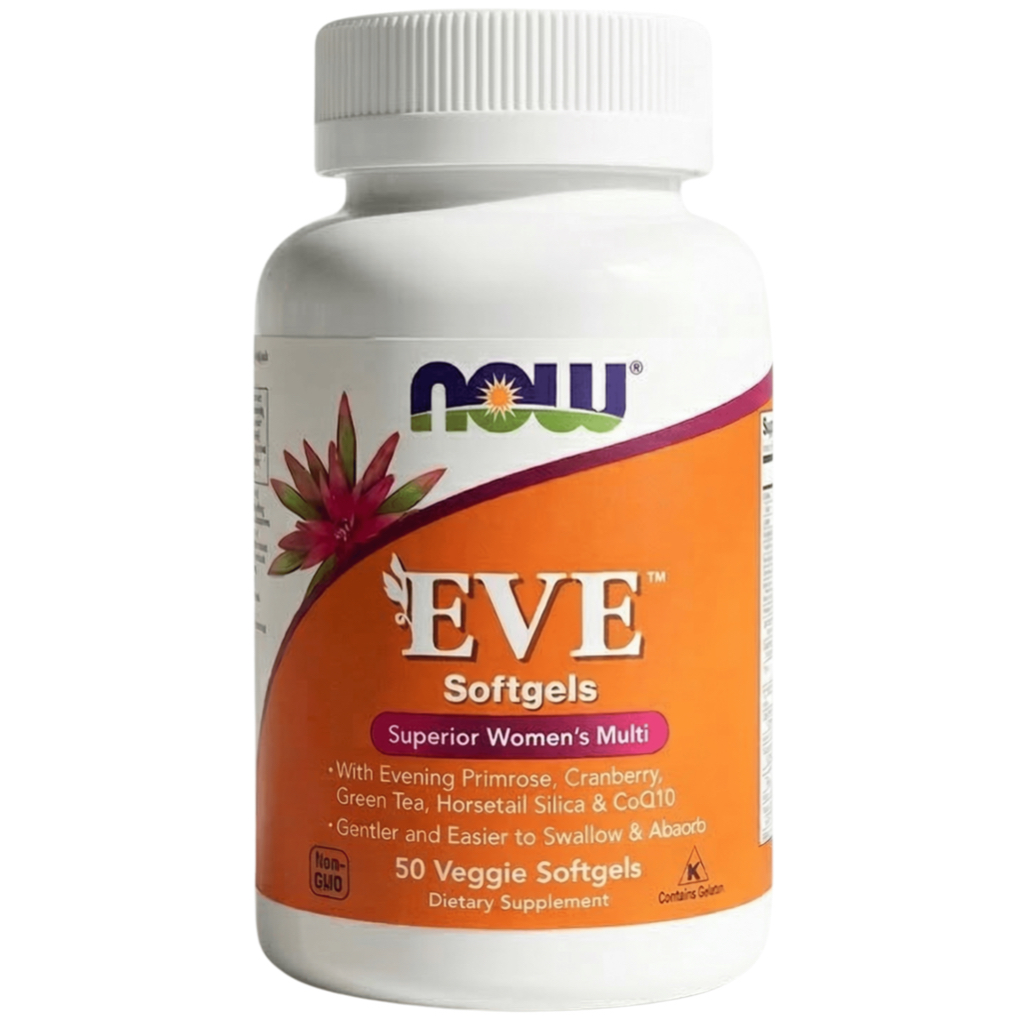 EVE Women's Multivitamin (90/180 Softgels) by NOW Foods