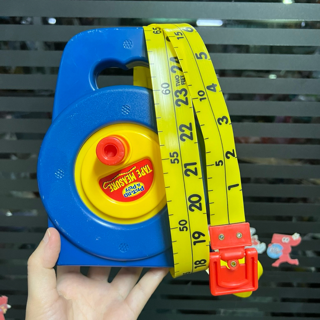 Learning Resources Play Tape Measure Toys ของเล่นเครื่องมือช่าง **มือสอง**