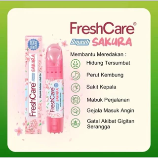 FreshCare ยาดมสุดฮิต มีฟังชั่น 4 in 1 ยาดมอินโด 4กลิ่น 4สไตล์ กลิ่นSakura กลิ่นMatcha กลิ่นFruity กลิ่นSmash