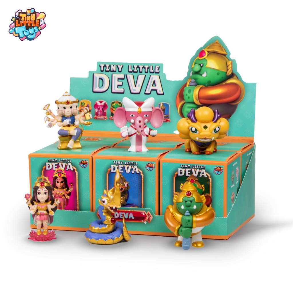 Tiny Little Toys DEVA Art Toy สายมู พระพิฆเนศ พระพรหม ท้าวเวสสุวรรณ พระแม่ลักษมี พญานาค ปี่เซียะ