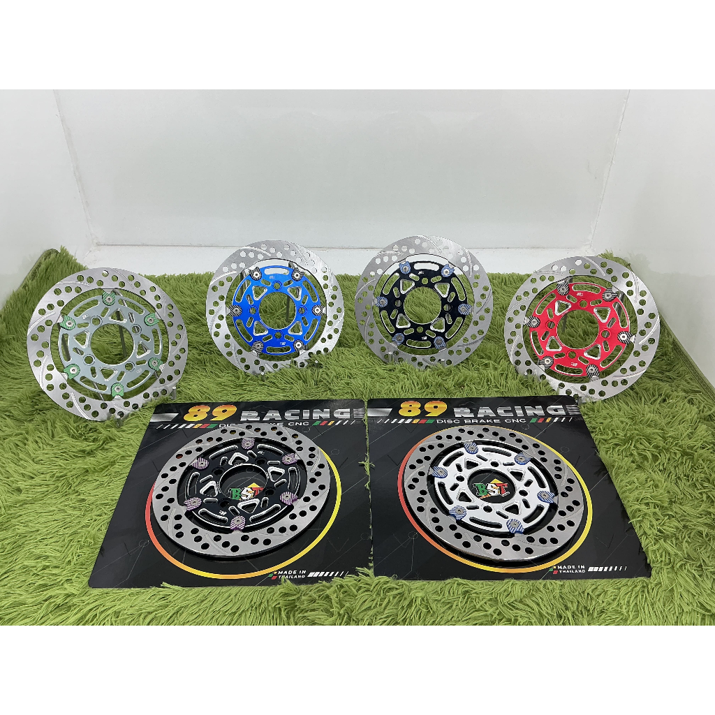 จานเบรคหน้า เวฟ ใส่ได้ทุกรุ่น แบรนด์ 89 Racing