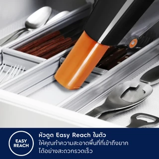 Electrolux เครื่องดูดฝุ่นไร้สาย ชนิดมือถือ 7.2V Rapido รุ่น ZB6307DB