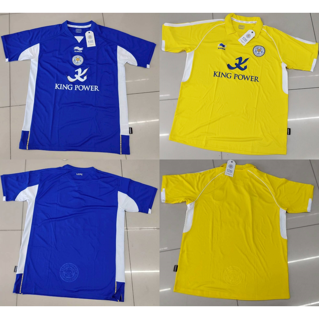 แท้ มือ1 เสื้อ ฟุตบอล ย้อนยุค สโมสร เลสเตอร์ซิตี้ 2010-11 Home LCFC Retro Replica Collection ป้ายห้อย