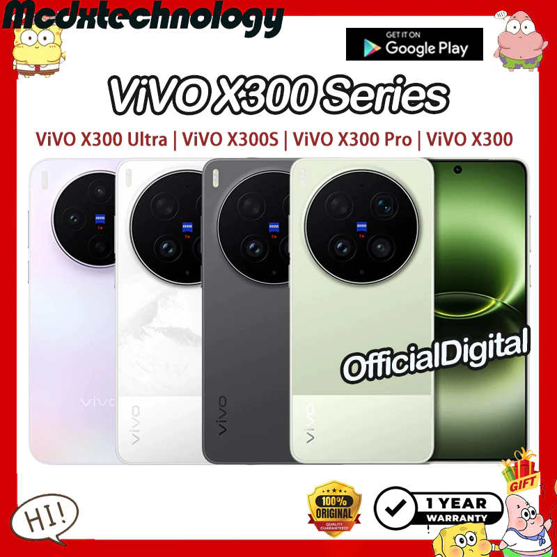 ViVO X300 Ultra Snapdragon 8 Elite Gen 5 ViVO X300s ViVO X300 Pro ViVO X300 Dimensity 9500 | สนับสนุนไทยและ Google