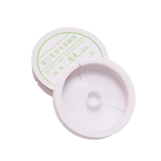 1ม้วน ลวดทองแดง (0.2-1mm) ลวดดัด เครื่องประดับ สำหรับงาน DIY ทำสร้อยคอ สร้อยข้อมือ สีทอง/สีโรเดียม/สีทองแดง