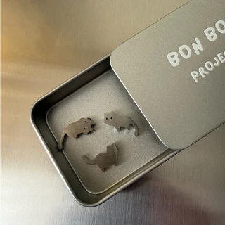 BON BON projects - Kitto matcha sifter weights - ตัวร่อนมัทฉะลายน้องแมว
