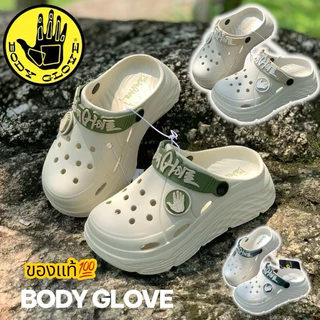 💦พร้อมส่ง💦รองเท้าหัวโต Body Glove รุ่น 219 รองเท้าบอดี้โกลฟ รองเท้าหัวโต ไซส์ 36-40 สูง 4.5 ซม. พื้นนิ่ม เบาหัวโตส้นสูง