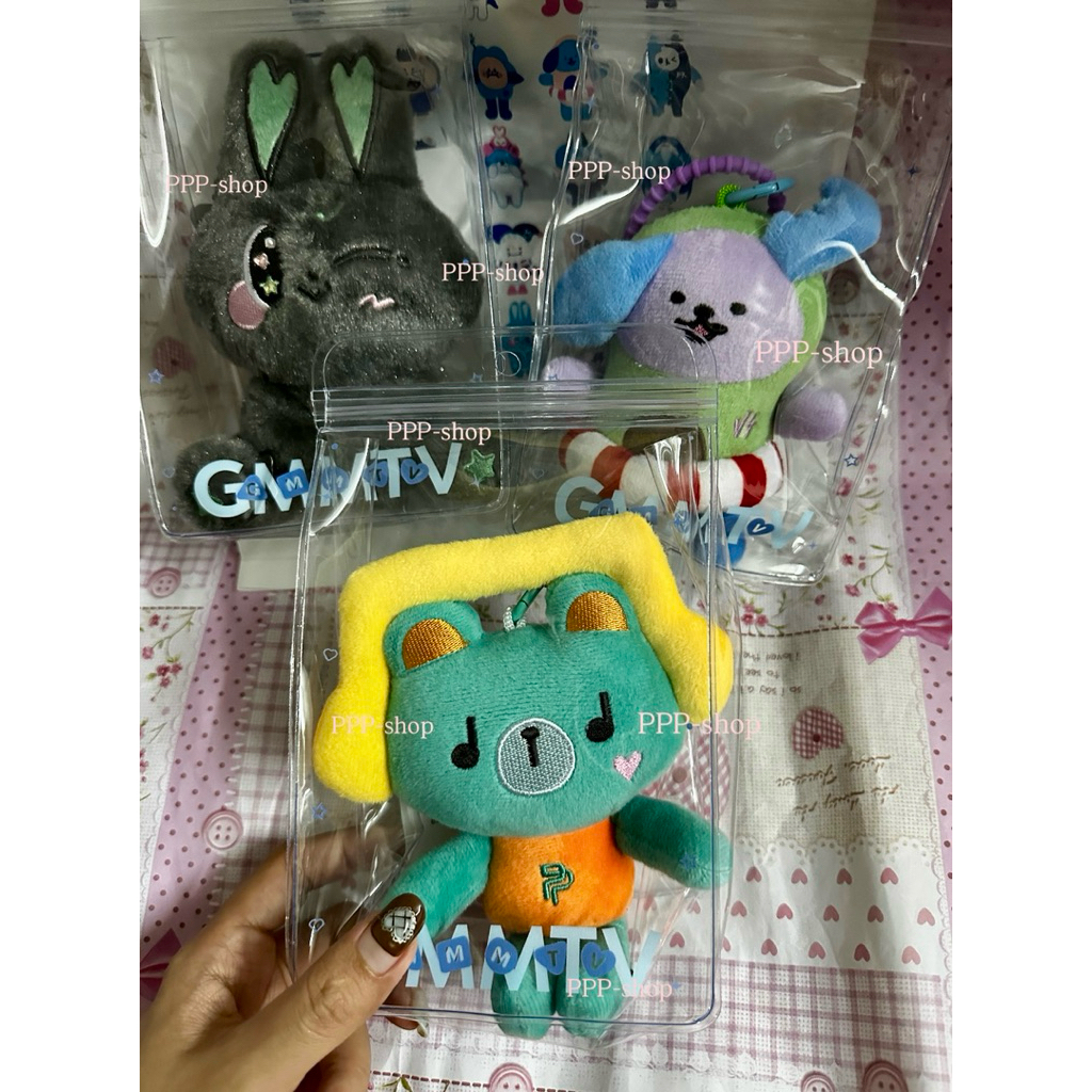 [พร้อมส่ง] GMMTV DOLL KEYCHAIN พวงกุญแจGMM PERMPOON AVOCEAN METAA พวงกุญแจเพิ่มพูน
