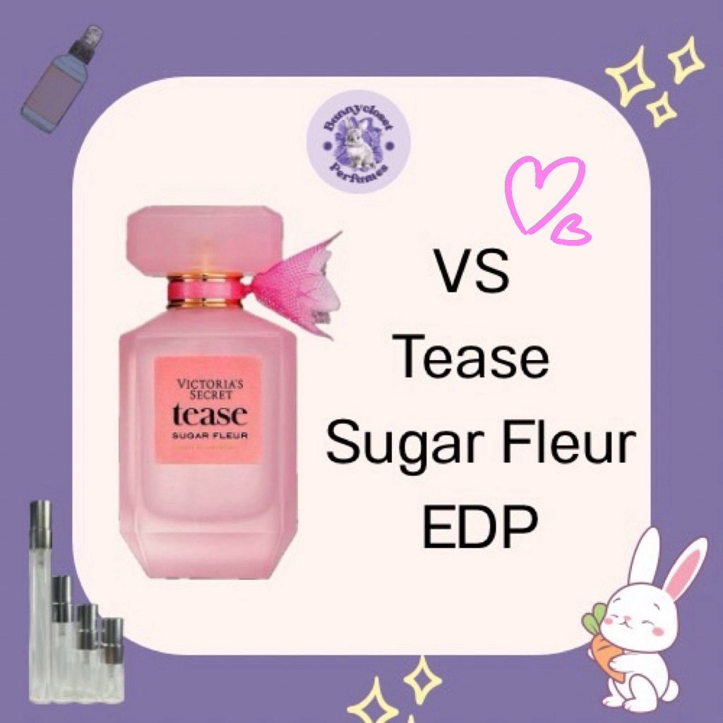 (ขนาดทดลอง)~🍏🍭 VS Tease Sugar Fleur EDP🍭🍏 Fresh Fruity Caramel & Floral แท้💯จากช้อป