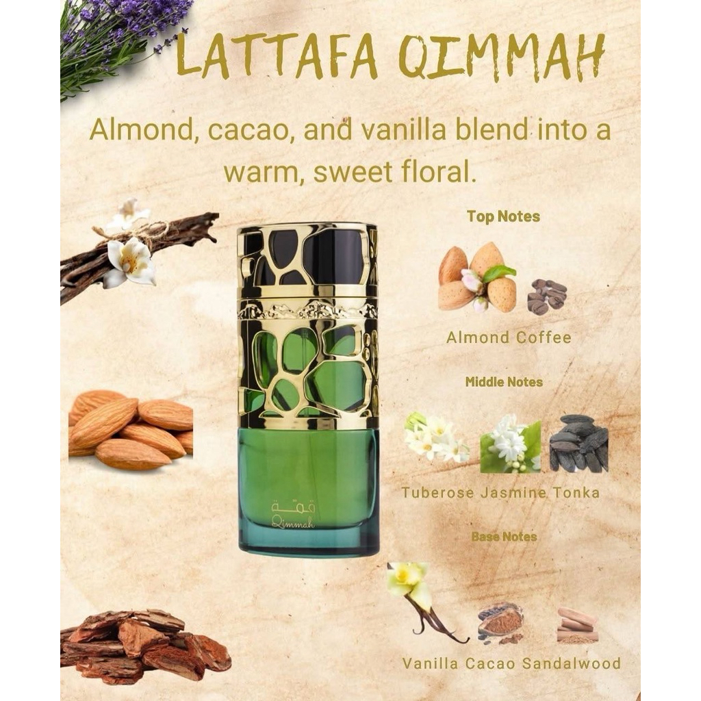 Qimmah for Women Lattafa Perfumes for women