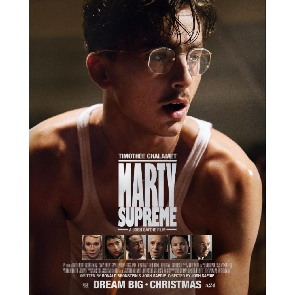 ของสะสมสำหรับเครื่องBlu-ray+DVD ปก+สกรีนแผ่น Marty Supreme (2025) มาร์ตี้ สุพรีม