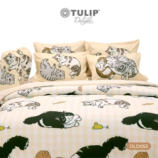 TULIP Delight ชุดผ้าปูที่นอน ทูนหัวของบ่าว ลิขสิทธ์แท้ DLD053 ผ้าห่ม ผ้านวม ผ้าปูที่นอน