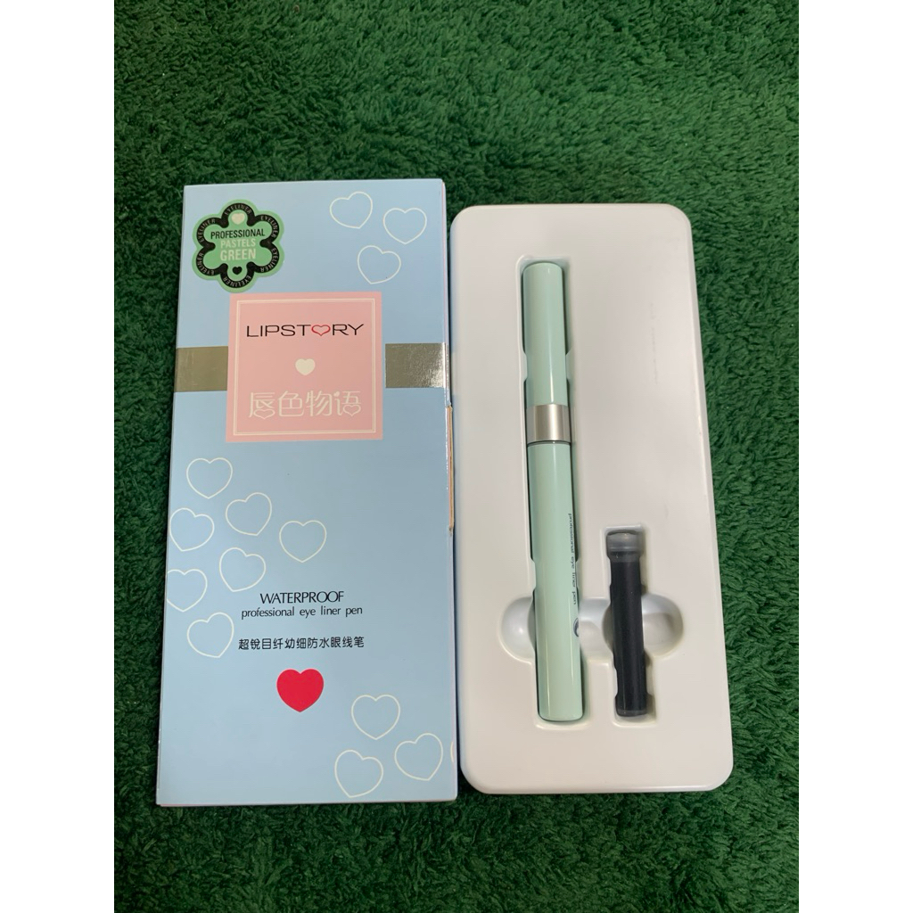 LIPSTORY กันน้ำ  ปากกาอายไลเนอร์มืออาชีพ อายไลเนอร์กันน้ําที่บางและคมเป็นพิเศษ