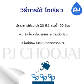 โซเรียว ขนาด1 ลิตร สองพลังบวกกำจัดเชื้อรา ใบจุด ใบไหม้ ราน้ำค้าง เพลี้ยแป้ง ของแท้ ราคายกลังถูกกว่า!