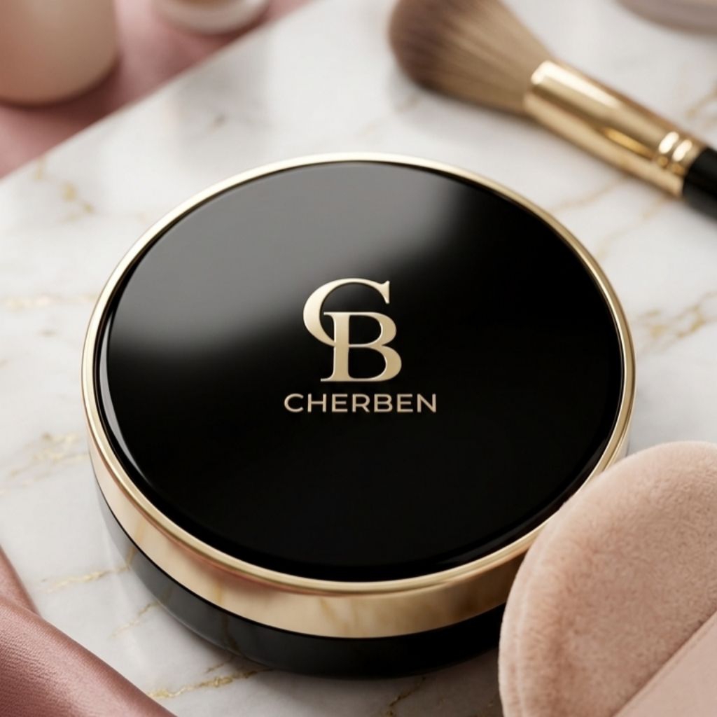 แป้งพัฟเชอเบน (ไม่มีกล่อง) แป้งพัฟcherben แป้งพัฟเฌอเบญ ของใหม่คุมมัน กันน้ำ ปกปิดเนียนกริบตลอดวัน