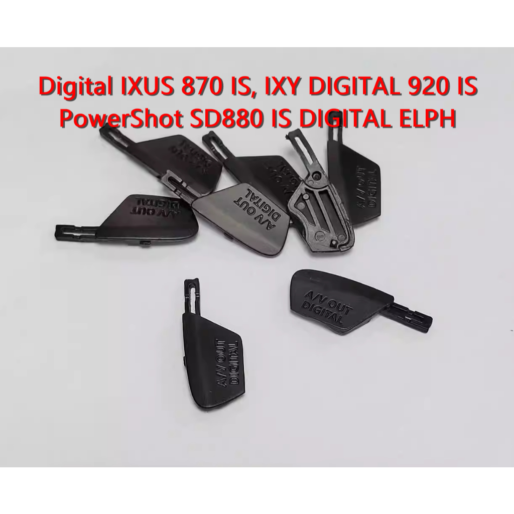 Rare Item ยาง USB กล้อง Digital IXUS 870 IS / IXY DIGITAL 920 IS / PowerShot SD880 IS DIGITAL ELPH ของใหม่
