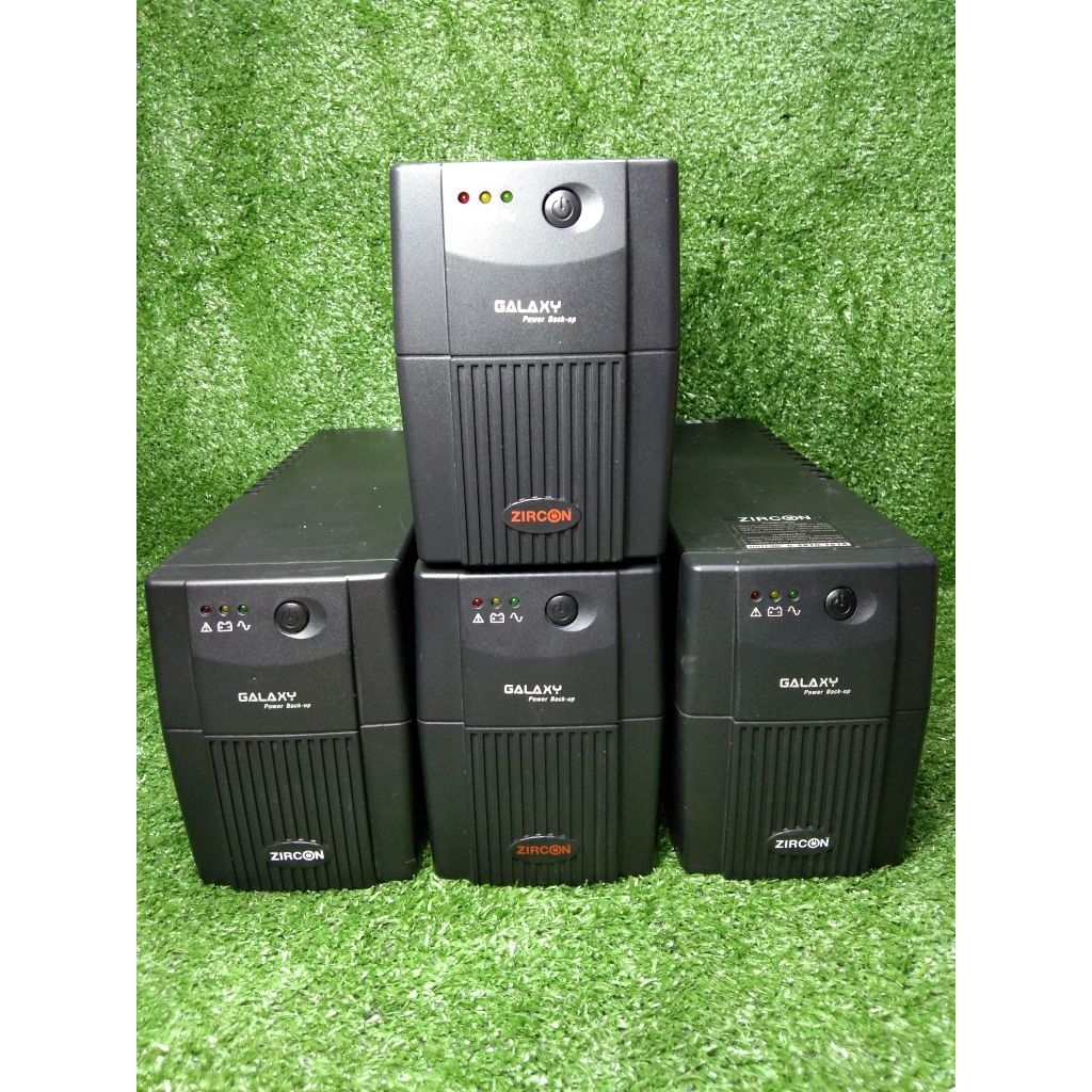 เครื่องสำรองไฟ ZIRCON 850VA/510W มือสอง ไม่มีแบตใช้แบต12v7ah ต้องใส่แบตก่อนถึงจะใช้งานได้ เทสให้ก่อน