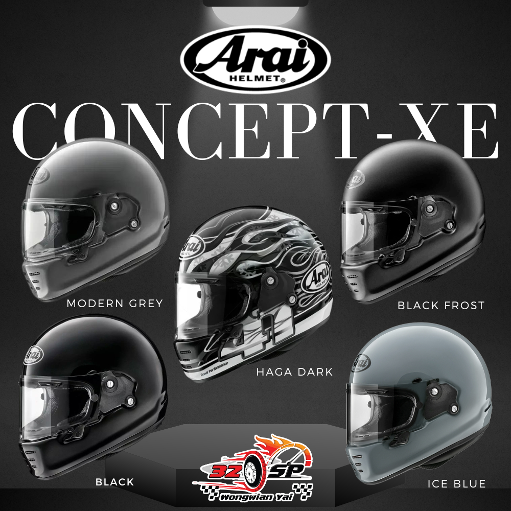 หมวกกันน็อค ARAI CONCEPT-XE ของแท้จากศูนย์!! 320SP.วงเวียนใหญ่!!