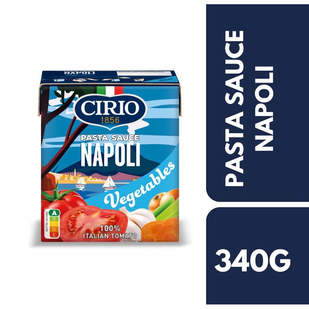 Cirio Pasta Sauce Napoli 340g++ซีรีโอ นาโปลี พาสต้า ซอส340กรัม