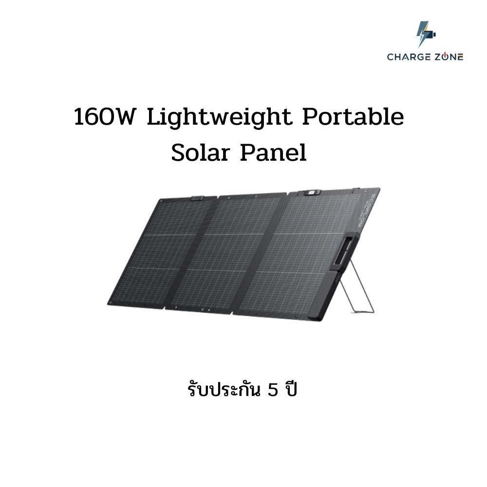 EcoFlow 160W Lightweight Portable Solar Panel