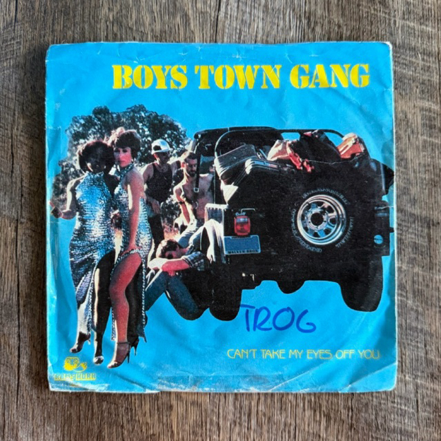 แผ่นเสียง Boys town gang – Can’t take my eyes off you vinyl lp 7”(VG+) ราคา ถูกที่สุด ดีลบีเคเค