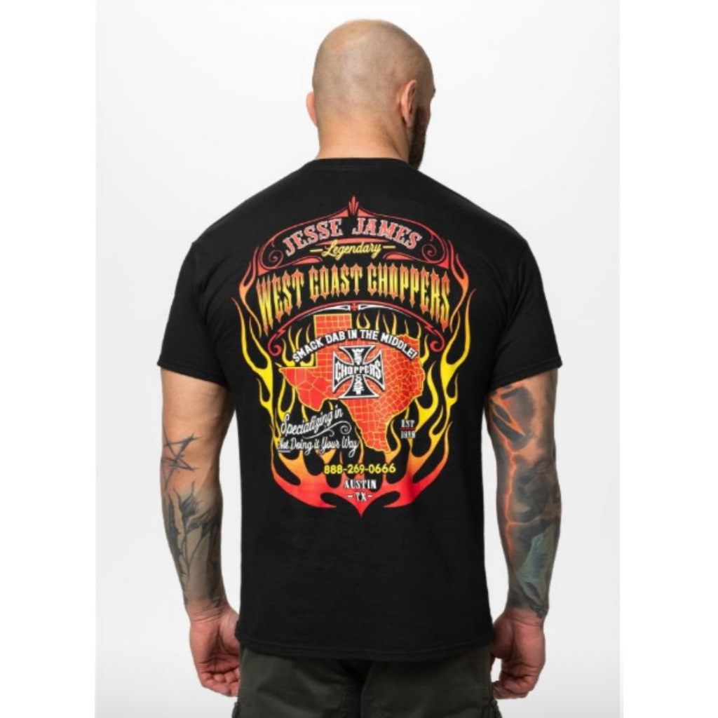 เสื้อยืด West Coast Choppers รุ่น NOT DOING IT YOUR WAY TEE - BLACK ของแท้ 100% นำเข้าจาก USA