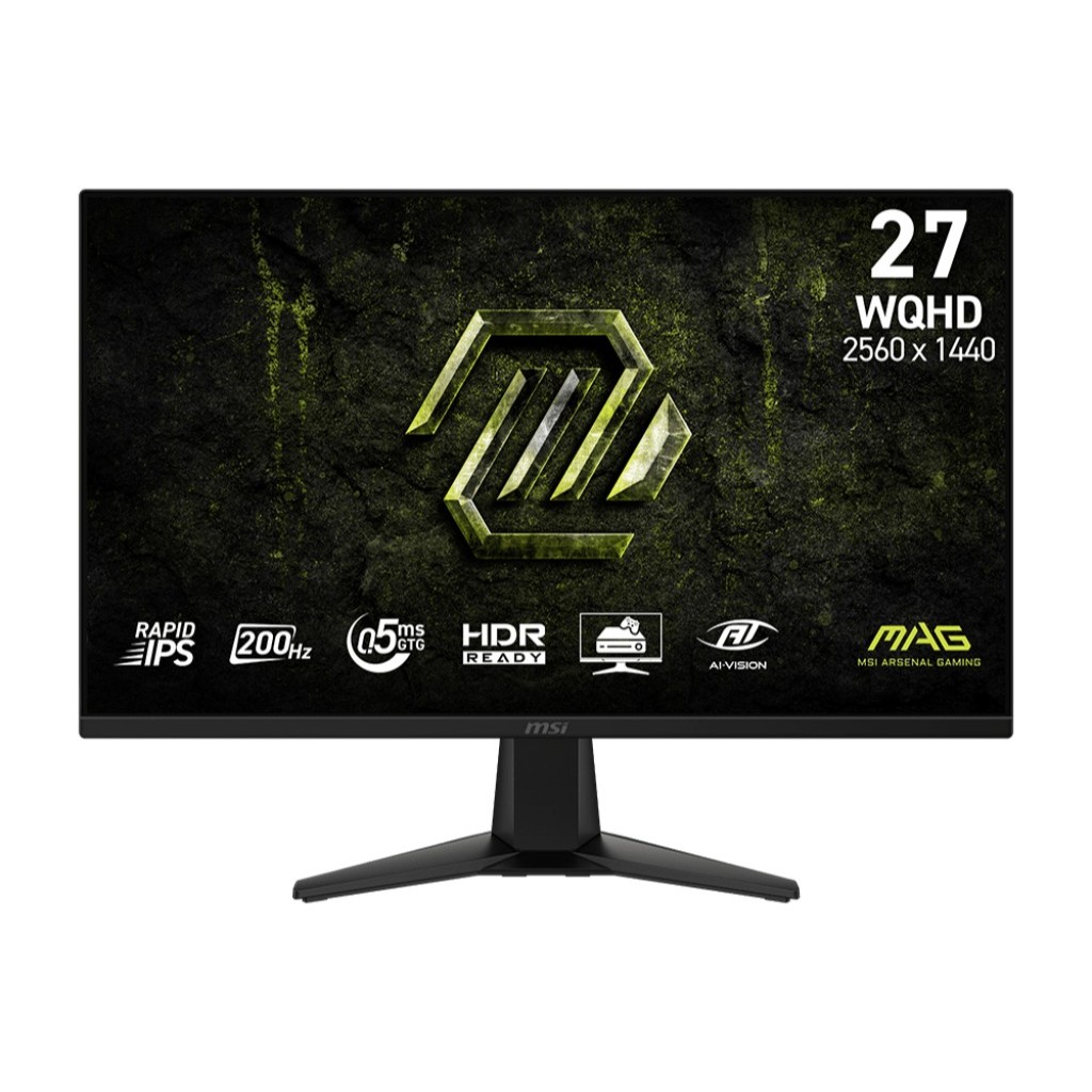 MSI Gaming Monitor MAG 275QF E20 - 27"/2K/Rapid IPS/200Hz/0.5ms/Adaptive-Sync/3Y*3 MNL-002437