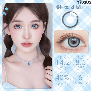 💖0.00-4.50💖Yilala เลนส์ค่าสายตาสั้น สั้นผ่านมาตรฐานสากลคอนแทคเลนส์ Contact Lens🌷14.5mm คอนแทคเลนส์วันฮาโลวีน