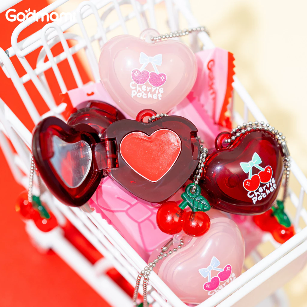 Godmami บลัชจิ๋ว Cherrie Pocket Lip & Blush thumbnail 5
