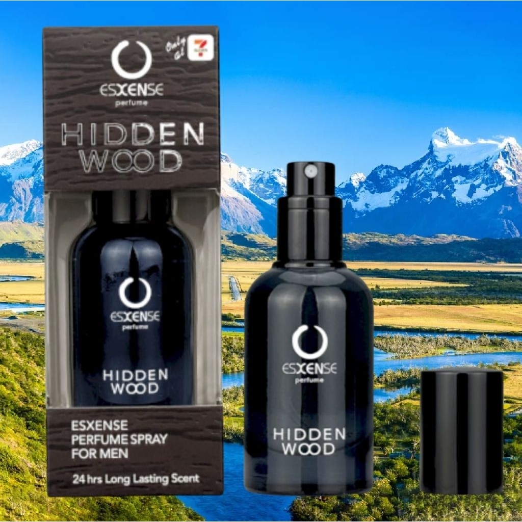 Esxense spray Men perfume hidden wood fresh aromatic fougere woody น้ำหอม เอสเซ้นส์ มั่นใจ สำหรับชาย