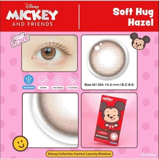 Soft Hug Hazel & Blush Pink Brown Disney Series (Official License) ลิขสิทธิ์ดิสนีย์แท้( Mickey & Minnie )Type 1 Month