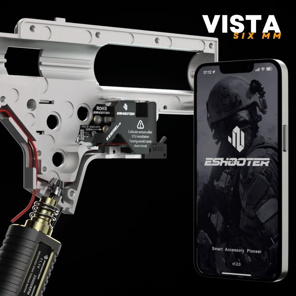 🔫 Eshooter Kestrel V2 ETU (Bluetooth)