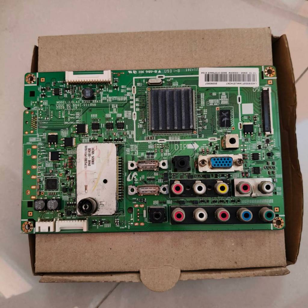#ซัมซุง Samsung เมนบอร์ดทีวี Mainboard TV Samsung อะไหล่แท้/ของถอด รุ่น LA32B350F1 พาร์ท BN94-03060M