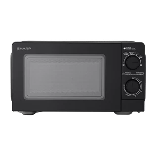 SHARP Microwave ไมโครเวฟ รุ่น R-S20M5TA-B จานหมุนระบบอุ่น ขนาด 20 ลิตร 700 วัตต์