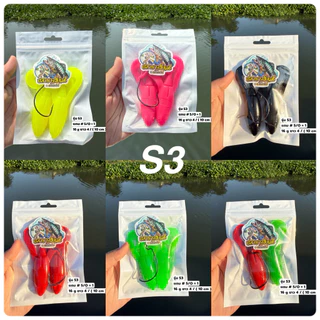 เหยื่อตกปลาฮับเมธี ตกปลาช่อน/ปลาชะโด มีถึง 7 รุ่น S1-S7 คุณภาพดี สีล่อปลาได้ดี