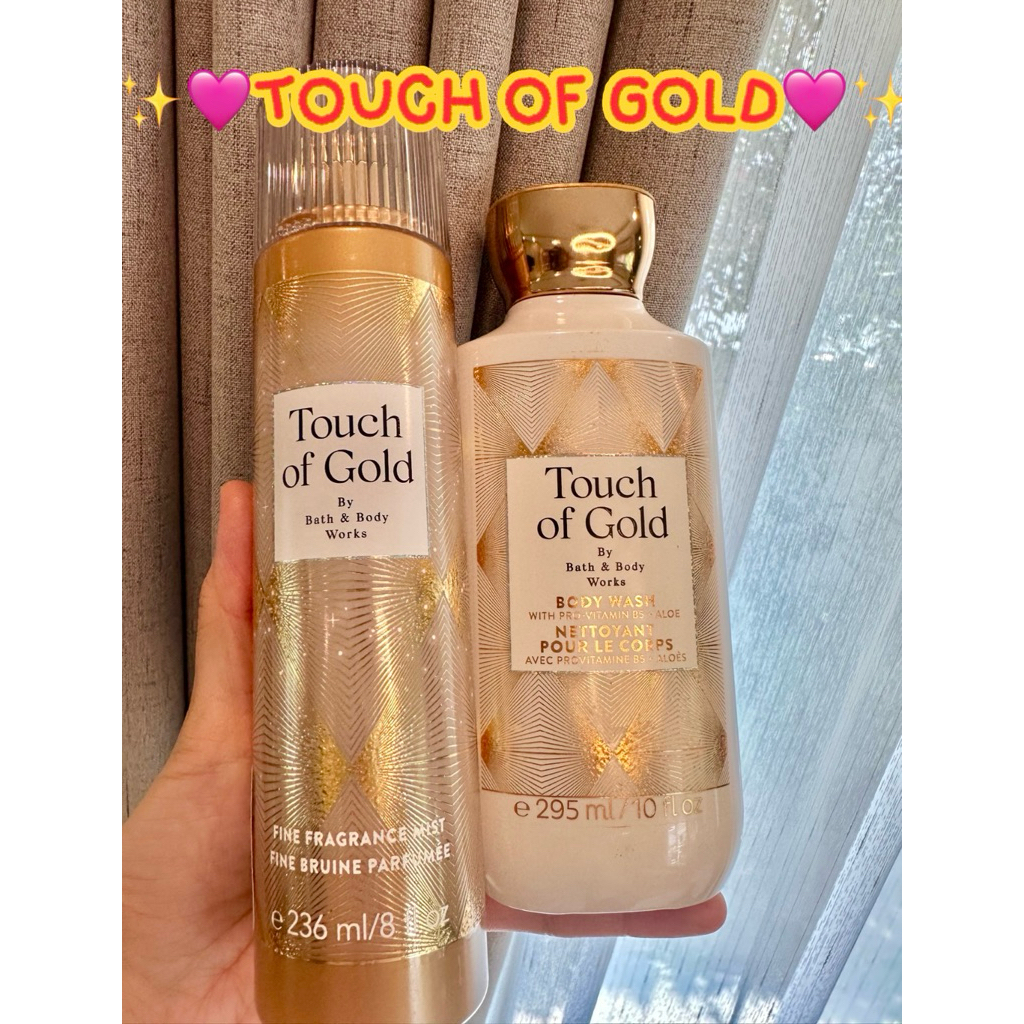 🔴มีส่งด่วน🔴แท้💯Bath and Body Works กลิ่น Touch of Gold✨