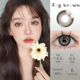 (COD)Yilala คอนแทคเลนส์สี 1 คู่ คอนแทคเลนส์รายเดือน 0.00~-4.50คอนแทคเลนส์รายปี คอนแทคเลนส์ mini คอนเทค เลนส์