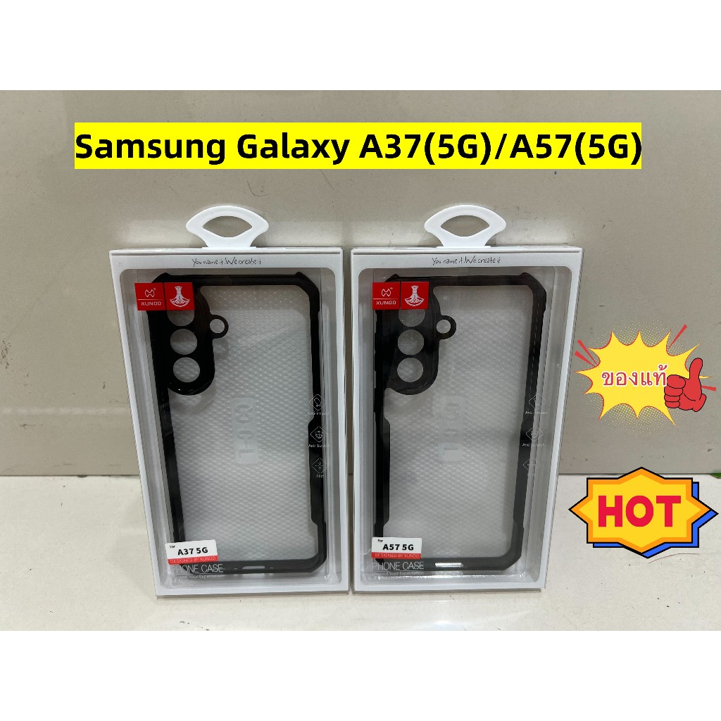 XUNDD แท้💯% Samsung A37(5G)/A57(5G)/A07/A17/A26(5G)/A36(5G)/A56(5G)/A16(5G)/A06(4G)(5G) เคสกันกระแทก  ขอบนิ่ม-หลังแข็ง