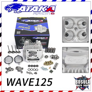 ATAKA รูปแบบคลื่น ชุดฝาสูบเวฟ 4 วาล์ว For เวฟ125 FI WAVE125 …