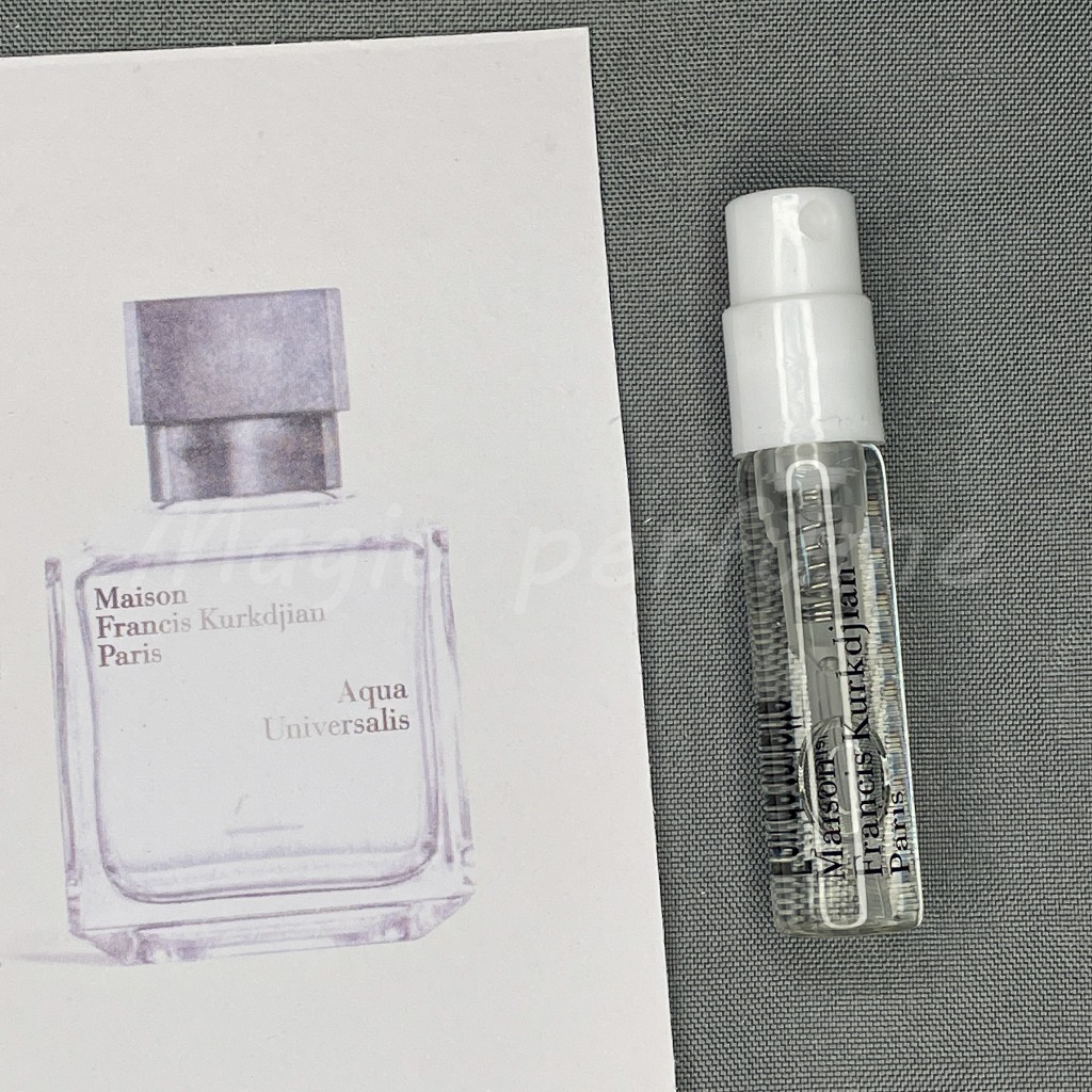 Maison Francis Kurkdjian Aqua Universalis, 2009 น้ำหอมขนาดเล็ก 1.5ML