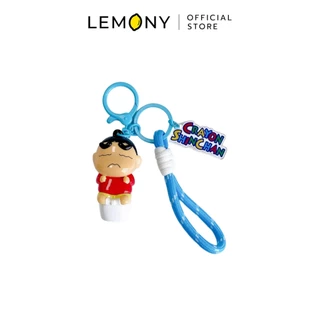 LEMONY พวงกุญแจชินจัง ซีรีส์ Wrist Strap Charm Crayon Shin-Chan Collection