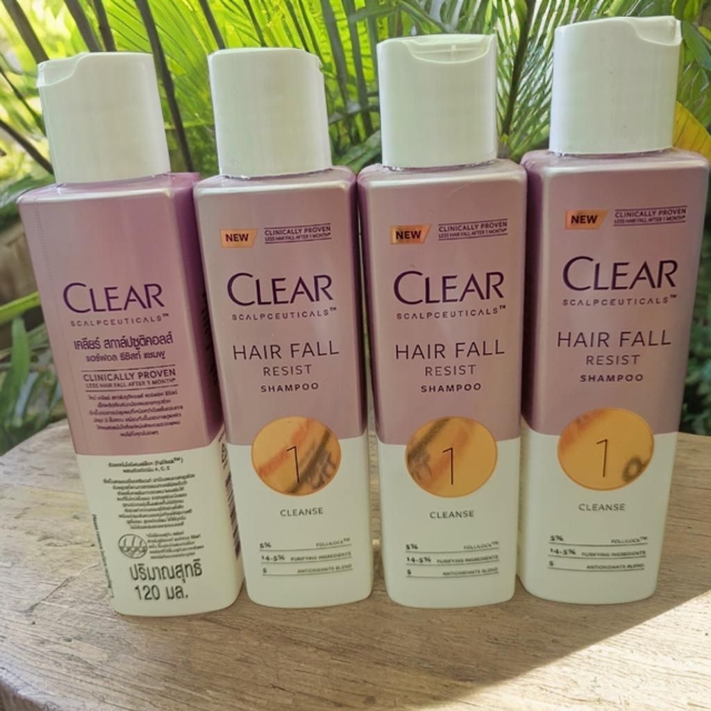 แชมพู เคลียร์ ระดับเซลล์ แอนตี้แฮร์ฟอล Anti hair fall Clear scalpceuticals shampoo ลดร่วง 120มล ฟื้นฟูรากผม