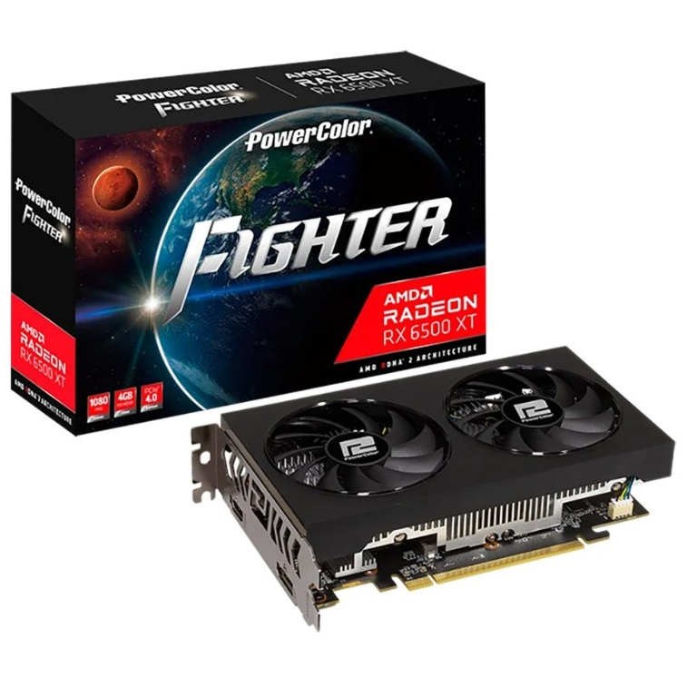 POWERCOLOR FIGHTER AMD RX6500XT 4GB GDDR6 V3